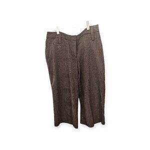Maurices Pinstripe capri pants